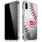 MLB Cincinnati Reds Game Ball iPhone XS Max Clear Case